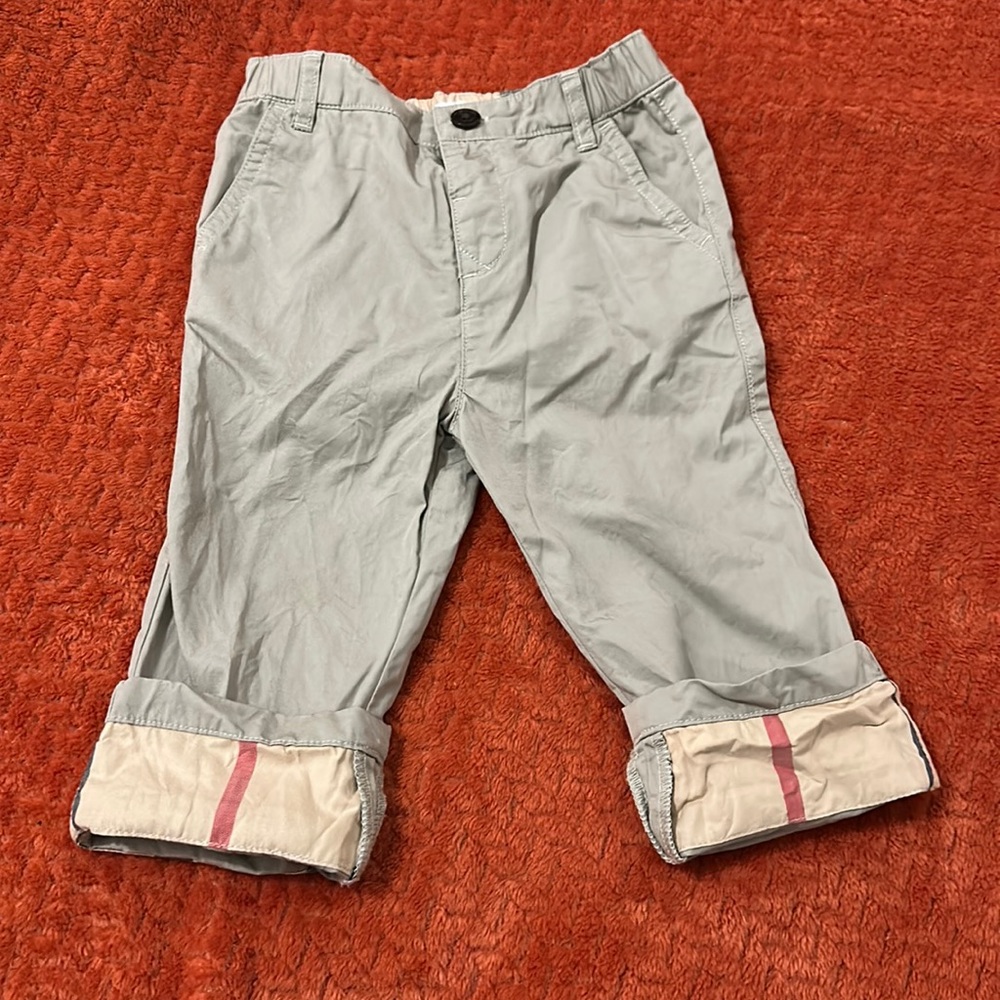Burberry pants size 18 months